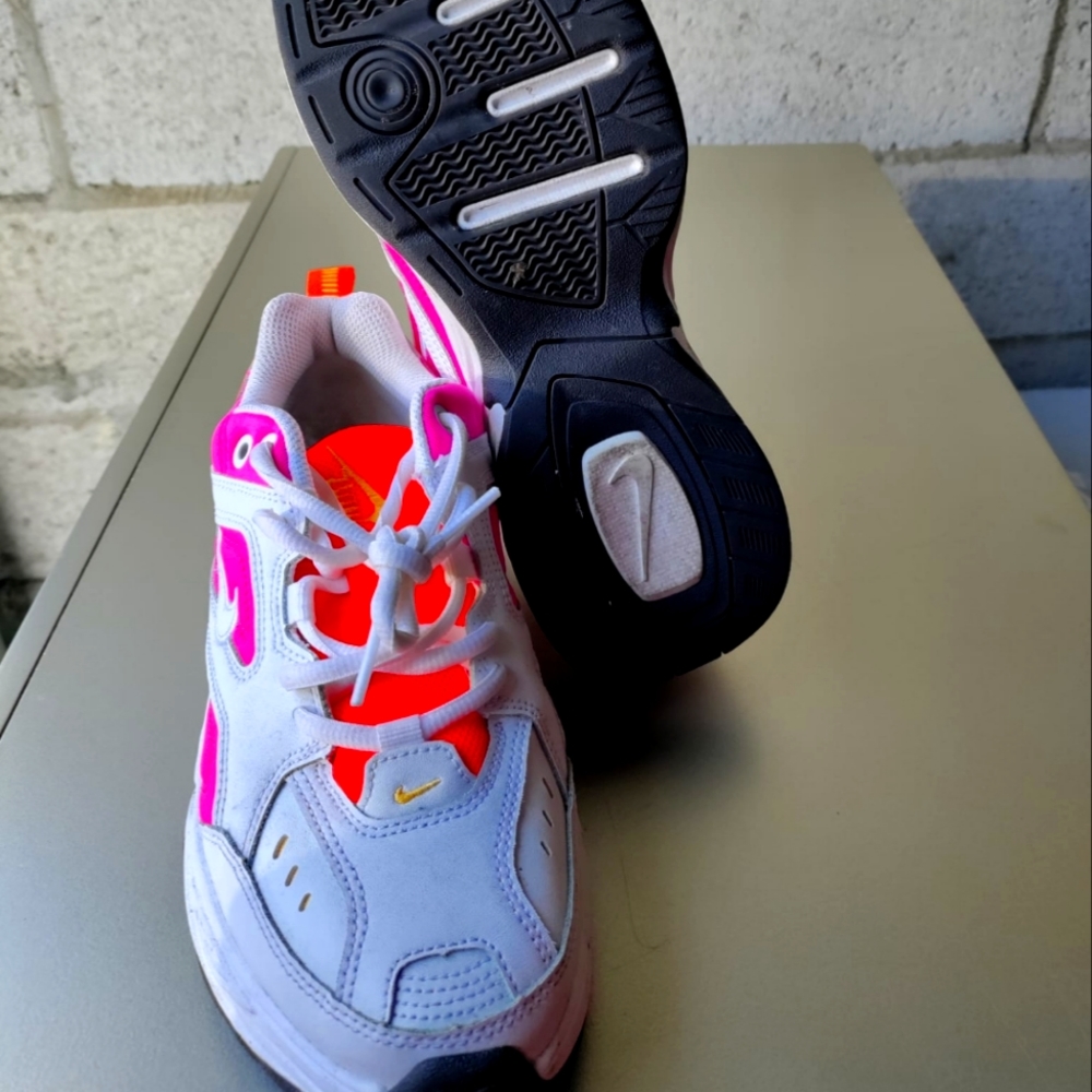Nike M2K Tekno Laser Fuchsia - AO3108-104 In Excellent Condition